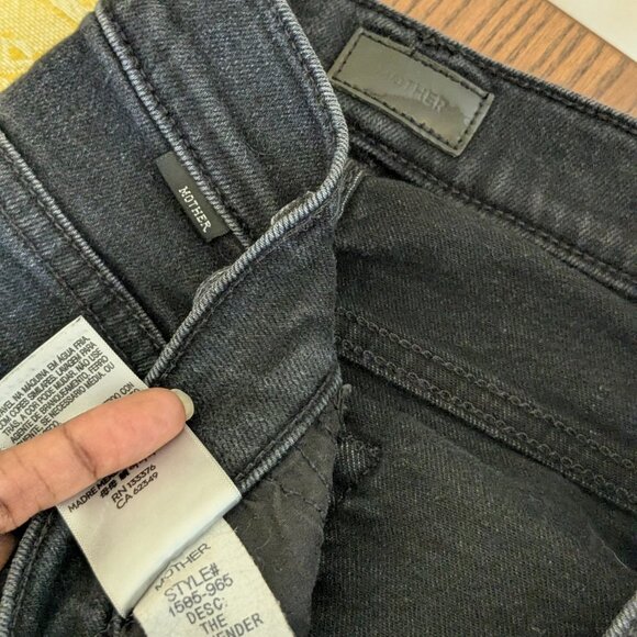 Mother Weekender - Deep End - Sz 28 - Black - Picture 4 of 6